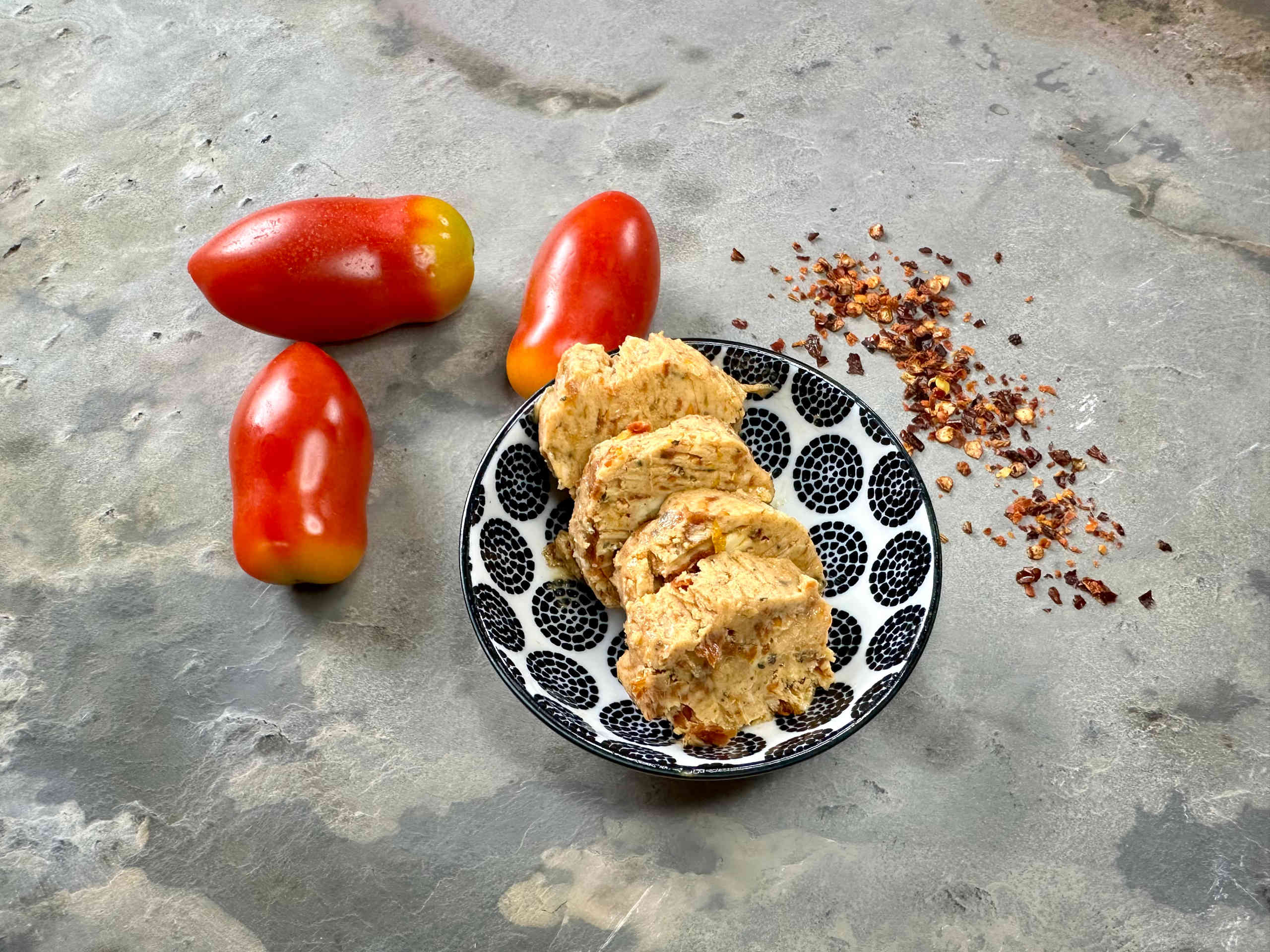 Spicy tomato chili butter