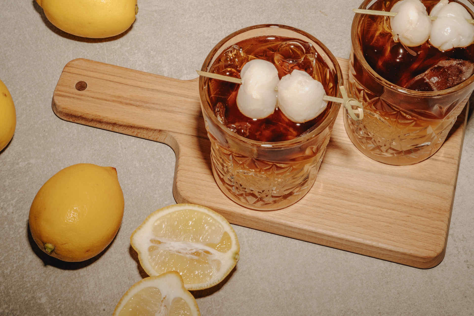 Spritziger Sommermix: Lychee Cider Cold Brew