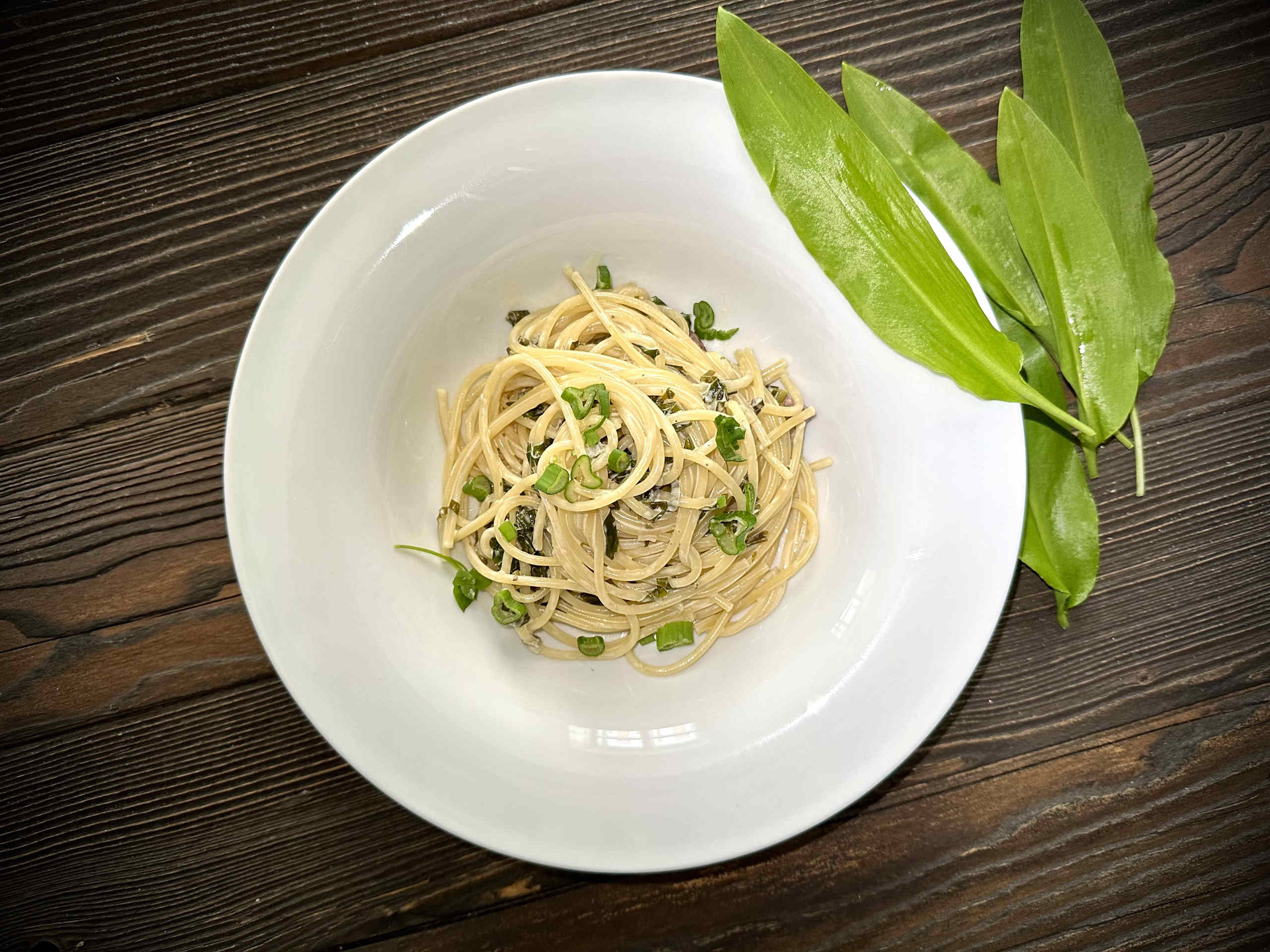 Wild garlic sauce