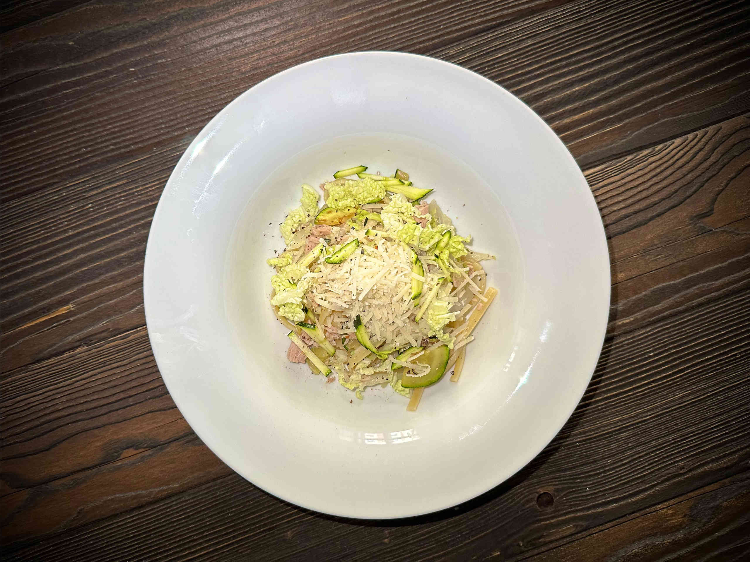 Pasta with Vegetables and Tuna