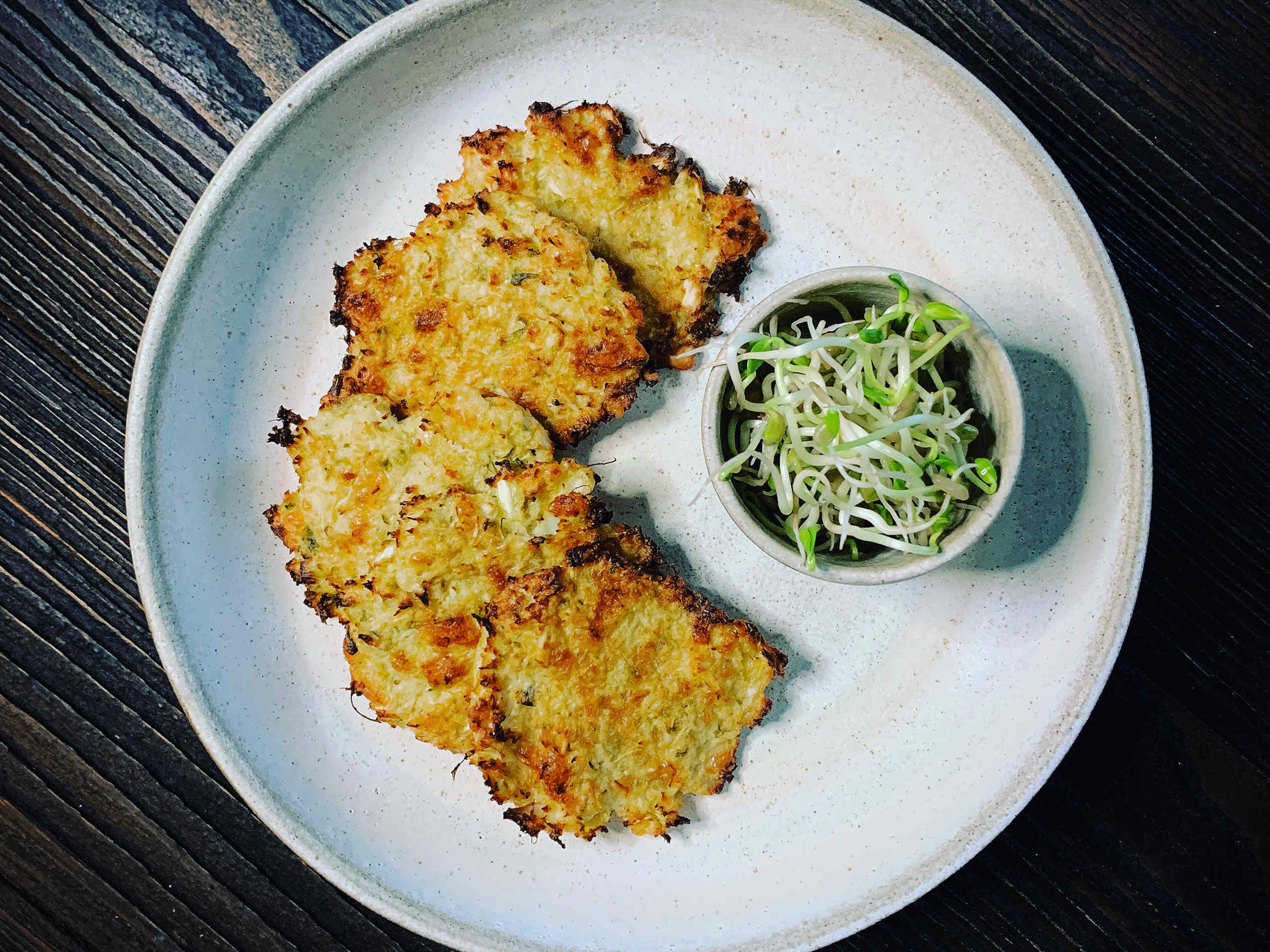 Cauliflower roastis from the leftovers